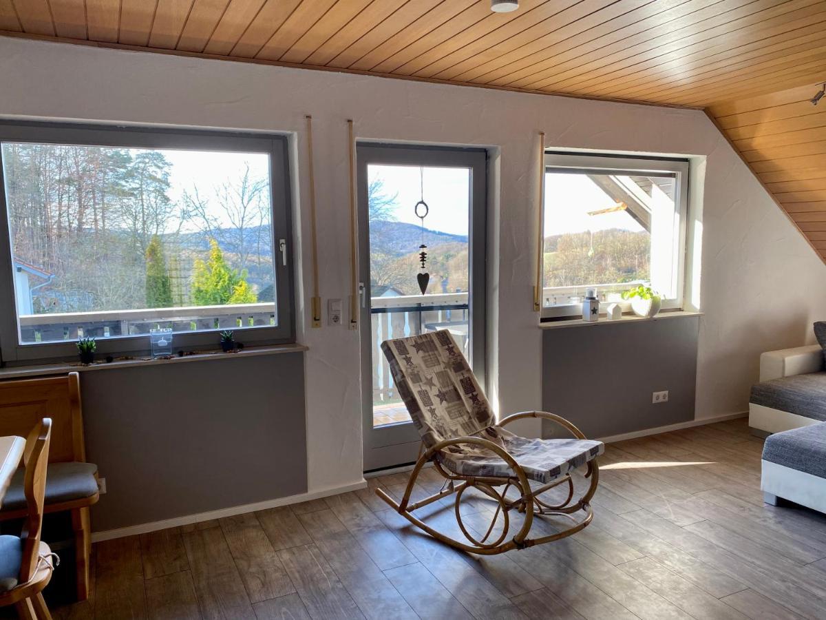 Ferienwohnung Mit Ausblick Mombris Dış mekan fotoğraf